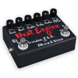 Freedom Custom Guitar Research×AKIMA & NEOS "Heat Engine"(エフェクター/オーバードライブ)(送料無料)《期間限定！ポイントアップ！》(ご予約受付中)｜kurosawa-music