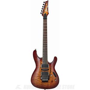 Ibanez S670QM-DEB( Dragon Eye Burst) (エレキギター) (マンスリープレゼント)《期間限定！ポイントアップ！》(ご予約受付中)｜kurosawa-music