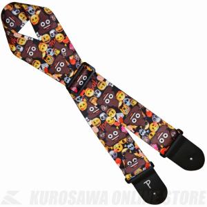 バレンタイン うんち柄 ギターグッズ Perri's/ペリーズ LPCPE-8212 EMOJI POO ON COLLAGE