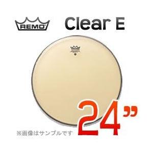 REMO Clear E(エンペラー) 24"(61cm) 〔C-24BE〕(ドラムヘッド)レモヘッド(受注生産品)｜kurosawa-music