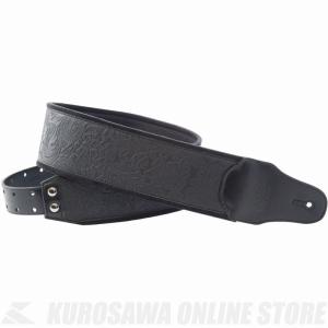 RightOn! Straps BASSMANシリーズ B-SANDOKAN (BLACK) (合皮製ストラップ)(ご予約受付中)｜kurosawa-music