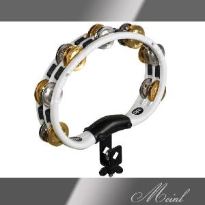 Meinl マイネル Recording Combo Mountable ABS Tambourine Dual Alloy Jingles Steel/Solid Brass [TMT2M-WH] マウンタブル・タンバリン｜kurosawa-music