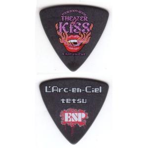 《期間限定！ポイントアップ！》ESP L'Arc-en-Ciel tetsu TOUR 2007-2008 THEATER of KISS PICK (BK)｜kurosawa-unplugged