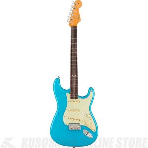 Fender American Professional II Stratocaster, Rosewood, Miami Blue 【小物プレゼント】｜kurosawa-unplugged