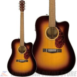 Fender Acoustics CD-140SCE Dreadnought, Walnut Fingerboard, Sunburst w/case【アクセサリープレゼント】｜kurosawa-unplugged