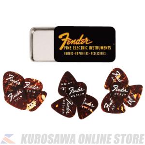 Fender Fine Electric Pick Tin - 12 Pack (ご予約受付中)｜kurosawa-unplugged