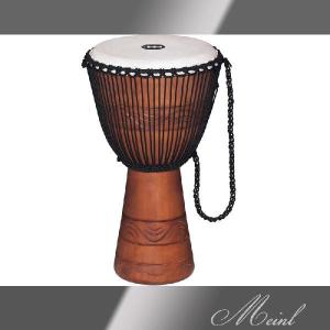 Meinl マイネル Original African Style Rope Tuned Wood Djembe 12" Bundle w/Bag MDJB-M [ADJ2-L+BAG] マホガニー1本木製ジャンベ (送料無料)｜kurosawa-unplugged