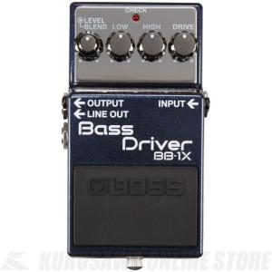 BOSS BB-1X Bass Drive (エフェクター/ベース用オーバードライブ)(マンスリープレゼント)(ご予約受付中)｜kurosawa-unplugged