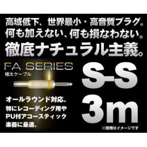 Ex-pro cable FA Series 3m SS (ストレート-ストレート シールド)｜kurosawa-unplugged