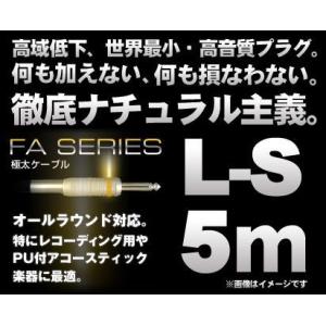 Ex-pro cable FA Series 5m LS (L型-ストレート シールド)｜kurosawa-unplugged