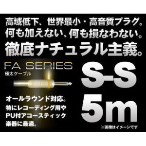 Ex-pro cable FA Series 5m SS (ストレート-ストレート シールド)｜kurosawa-unplugged