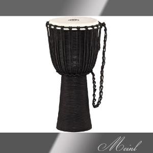 Meinl マイネル Headliner Series Rope Tuned Wood Djembe 12" Black River Series [HDJ3-L] マホガニー1本木製ジャンベ (ご予約受付中)｜kurosawa-unplugged