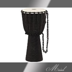 Meinl マイネル Headliner Series Rope Tuned Wood Djembe 10" Black River Series [HDJ3-M] マホガニー1本木製ジャンベ｜kurosawa-unplugged