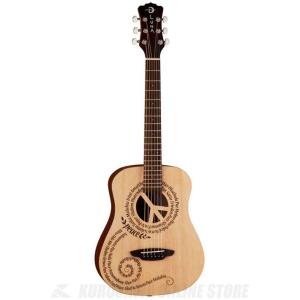 Luna Guitars Safari Series Peace [SAF PCE](アコースティックギター)(お取り寄せ)(マンスリープレゼント)(ご予約受付中)｜kurosawa-unplugged