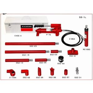 ブラックホーク RC-540 ポートパワー 2本セット【野田愛宕店】【店頭取引限定】【中古】管理番号：ITTQPT96173M ブラックホーク RC-540 4t油圧ラム フレーム修正機 鈑金 ポートパワー