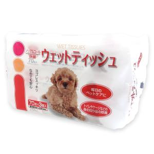 コーチョー 除菌 ペット用ウェットティッシュ ...の詳細画像3