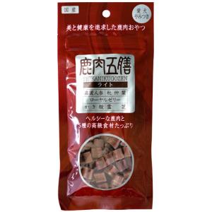 オリエント 鹿肉五膳 ライト 50g ■ ドッグフード 犬用 おやつ サプリメント 漢方｜kurosu