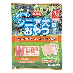 デビフ シニア犬のおやつ グルコサミン・コンドロイチン・コエンザイムQ10配合 25g×4袋入