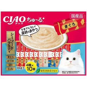 いなば チャオ缶ちゅーるビッツ + クランキーちゅーる和え★猫おやつ・ちゅ〜る CIAO ちゅ～る和え 香り立つクランキー まぐろ味 | 商品情報