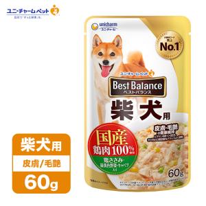 ユニチャーム ベストバランス 柴犬用 60g｜kurosu