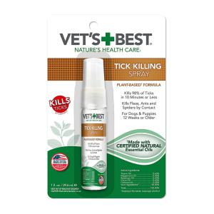 ヴァイシュラ 犬用 VET'S BEST ベッツベスト ダニ撃退スプレー 29.6ml｜kurosu