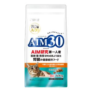 マルカン サンライズ AIM30 11歳避妊去勢 フィッシュ 600g ■ 猫用 ドライフード エーアイエムサーティー｜kurosu