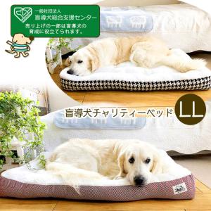 盲導犬チャリティーベッド クションタイプ LL   ペットベッド マット 大型犬 盲導犬育成支援 ables