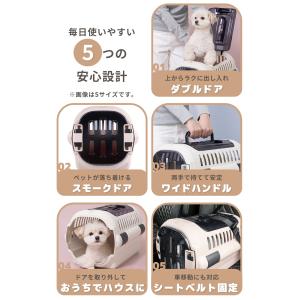リッチェル キャンピングキャリー ダブルドア ...の詳細画像4