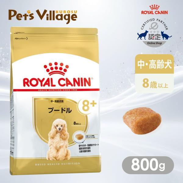 ロイヤルカナン BHN プードル 8+ 中・高齢犬用 8歳以上 800g [ドッグフード]