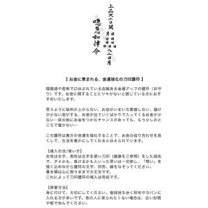 【金運の悪い人に…金回りが良くなる、金運強化の...の詳細画像2