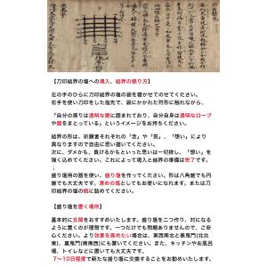 【清めの塩 清め塩 浄化 盛り塩】 陰陽師に伝...の詳細画像5