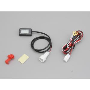 送料無料 デイトナ AQUAPROVA コンパクト ボルトメーター / DAYTONA 92386 / アクアプルーブ 電圧計