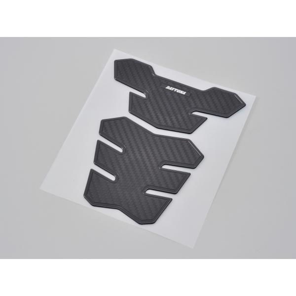 送料無料 デイトナ タンクパッド / 軟質エンブレム 2ピース / カーボンルック / DAYTON...