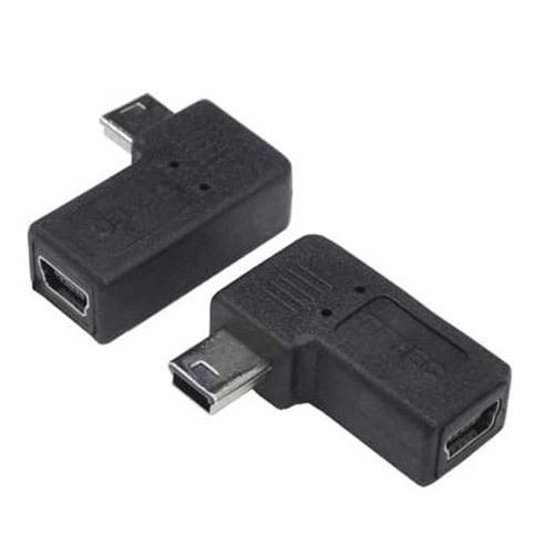変換名人 USB2.0 L型変換プラグ USB mini 5pin 左L型（フル結線）USBM5-L...