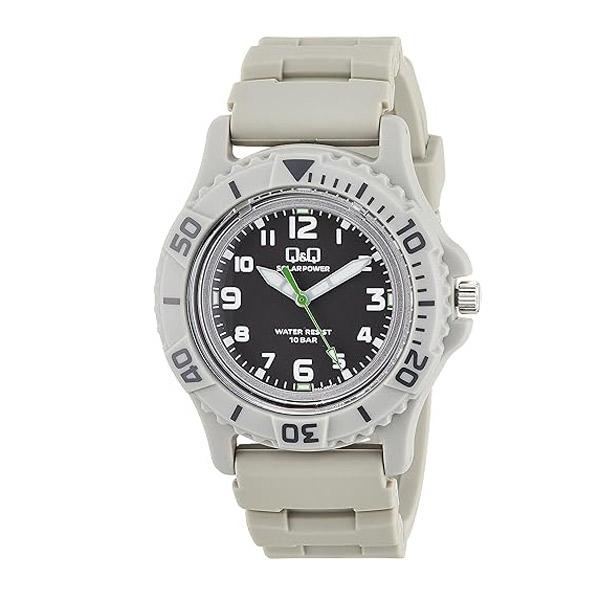 シチズン 腕時計 紳士 アナログ ソーラー電源 10気圧防水 回転ベゼル グレー E02A-004V...