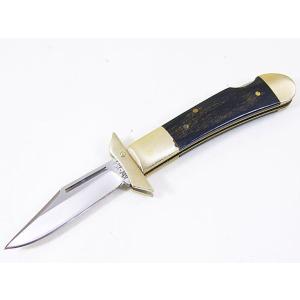 送料無料メール便 フォールディングナイフ KW-154 ブラックウッドハンドル K-WORLD Knife Company｜kurukumin2002