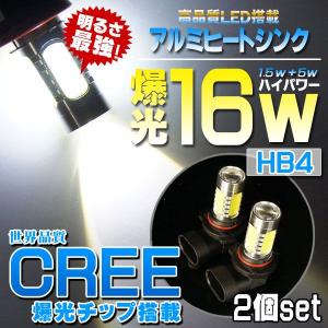 HB4 16WLEDフォグバルブ CREE　アルミヒートシンク｜kuruma-com2006