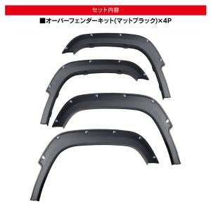 オーバーフェンダー 新型 ジムニー JB64W...の詳細画像3