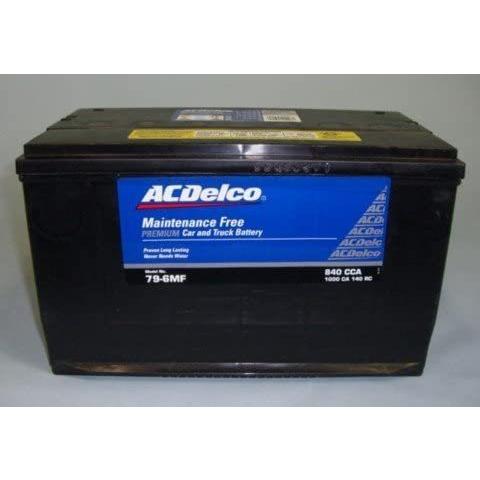 79-6MF AC DELCO（ACデルコ）米国車用バッテリー メンテナンスフリータイプ 補水不要