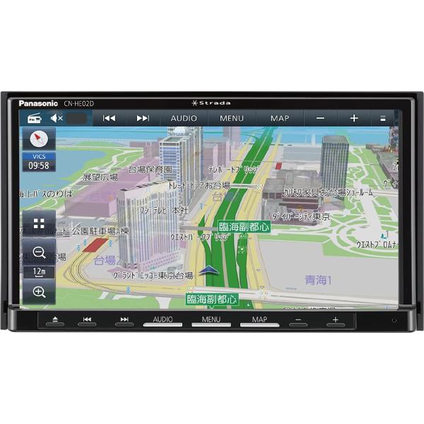 CN-HE02D パナソニック カーナビ ストラーダ 7型 180mm ドラレコ連携/Bluetoo...