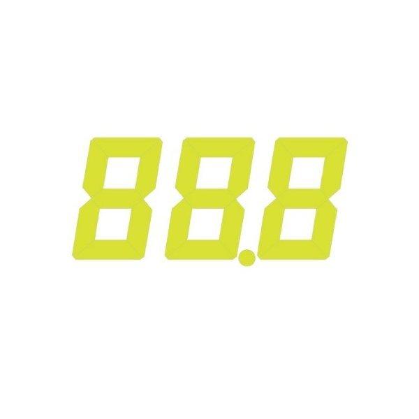 スチール製 プライスボード用 数字 AS-10 自動車 車 販促 展示車