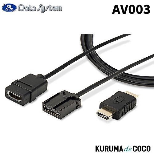 データシステム AV003 HDMI変換ケーブル プレミアムハイスピード　HDMI2.0　4K対応