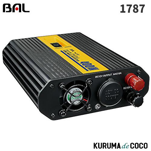 BAL 大橋産業 No1787 3WAY正弦波インバーター 400W