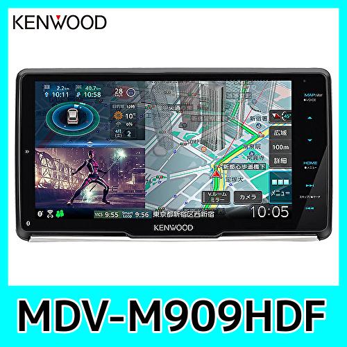ケンウッド 彩速ナビ MDV-M909HDF 9インチ フローティングモデル Bluetooth D...