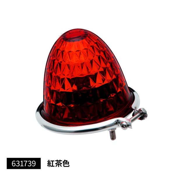 ジェットイノウエ 631739 バスマーカーランプG型 ガラスレンズタイプ 紅茶色