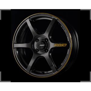 RAYS グラムライツ 57C6 UE 17インチ×7J 4穴 100 レイズ ホイール 1本