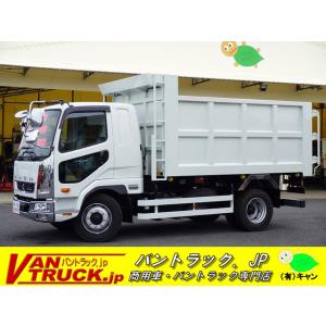 【支払総額12,330,000円】中古車 三菱ふそう ファイター 増トン ベッド付 土砂禁 6.6t積