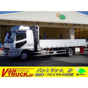 【支払総額10,520,000円】中古車 三菱ふそう ファイター 増トン 寝台付 アルミ平 造りボディー