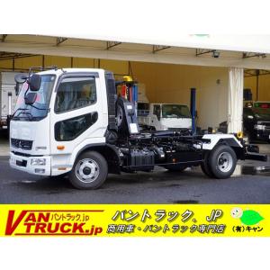 【支払総額9,600,000円】中古車 三菱ふそう ファイター 4t アームロール ツインホイスト 極東