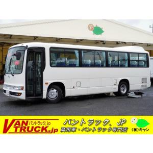 【支払総額17,620,000円】中古車 日野 メルファ 送迎バス 45人乗 自動ドア プレヒータ